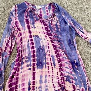 Umgee purple tie-dye